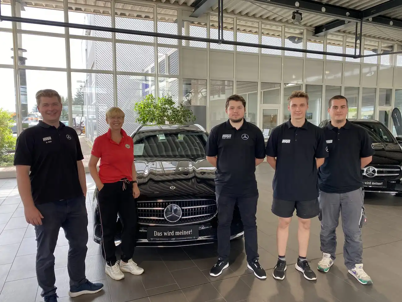 Willkommen im Team!